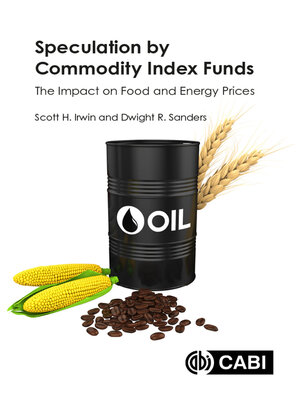 cover image of Speculation by Commodity Index Funds
